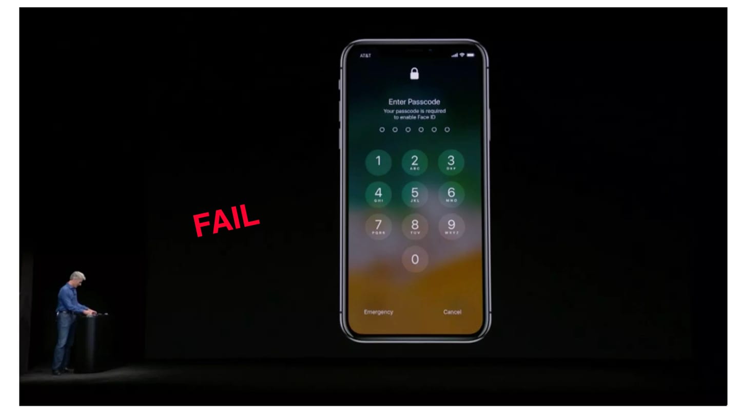 product demo fail